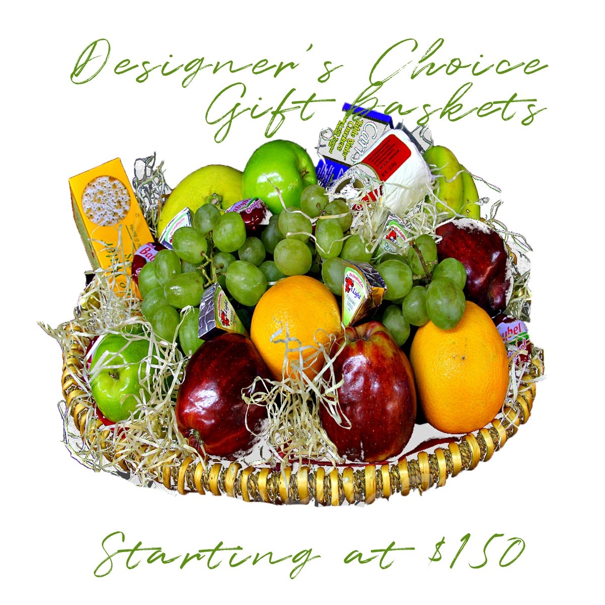 Designer\'s Choice Gourmet Baskets Starting at